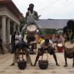 Mandjou atop Mara Percussion, Conakry Dec. 2010